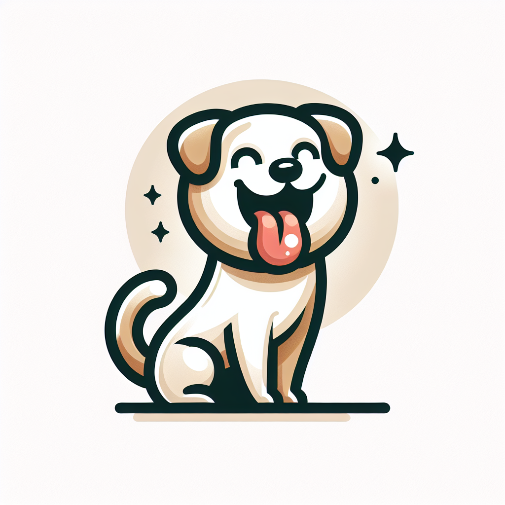 AI-generated image for: realistic image of a happy dog
