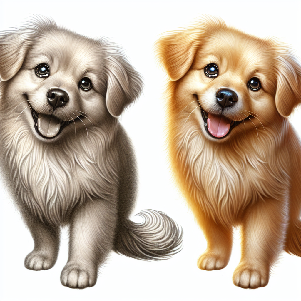 AI-generated image for: realistic image of a happy dog